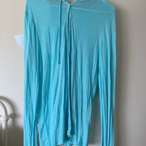 Old Navy light weight cardigan- Teal blue